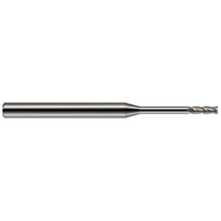 Harvey Tool Miniature End Mill - 4 Flute - Square, 0.0930" (3/32) 846193